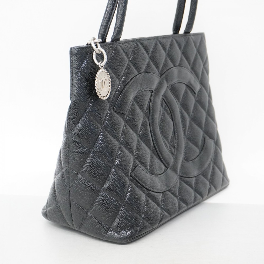 Chanel Reissue Tote Bag, Caviar Skin, Black, Women's - Picture 2 of 12